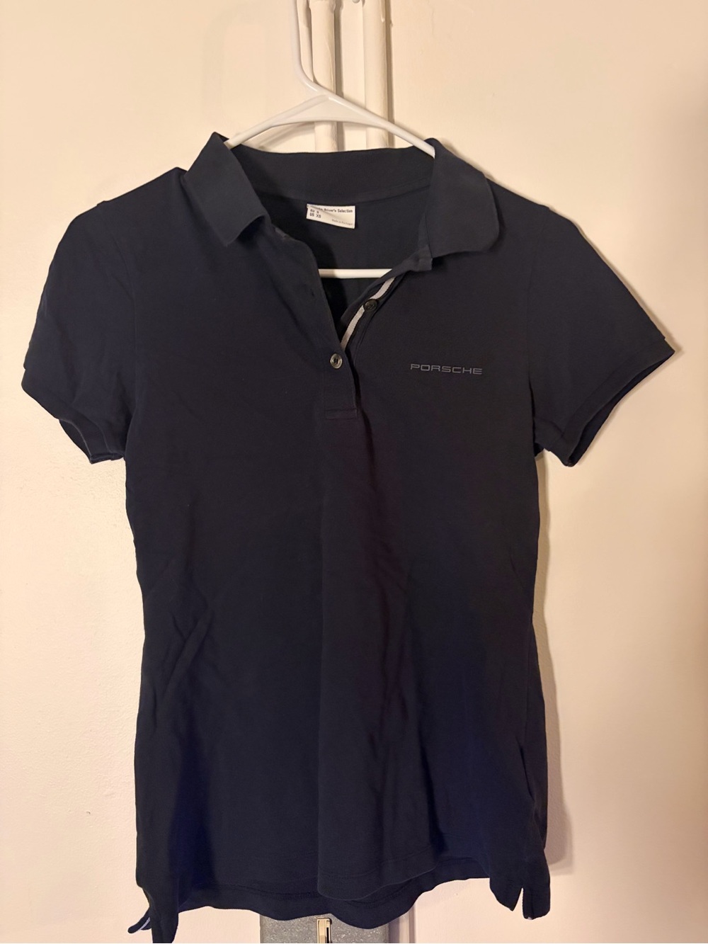 Porsche Design Women’s Navy Polo Short Sleeve Tee